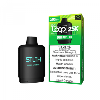 STLTH LOOP 25K Green Apple Ice 20mg STLTH LOOP 25K Green Apple Ice 20mg